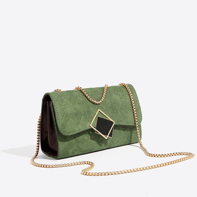 Versatile Forest Style Small Square for Women 2025 New Chain Crossbody Bag with High-end Feel ddmymoon