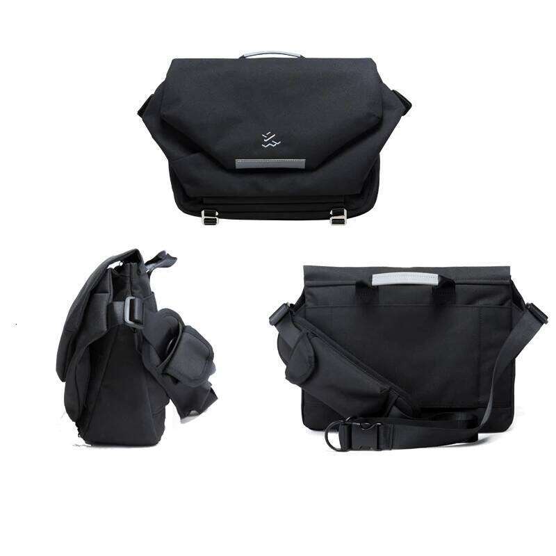 Design Large Laptop Messenger for Men Waterproof Travel Crossbody Shoulder Reflective Cycling College School Bag