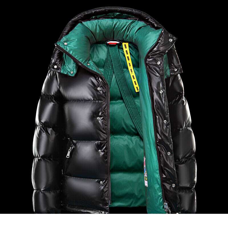 Clothing Bright Coat Men's Short Winter Couple Hooded Thick Warm Jacket