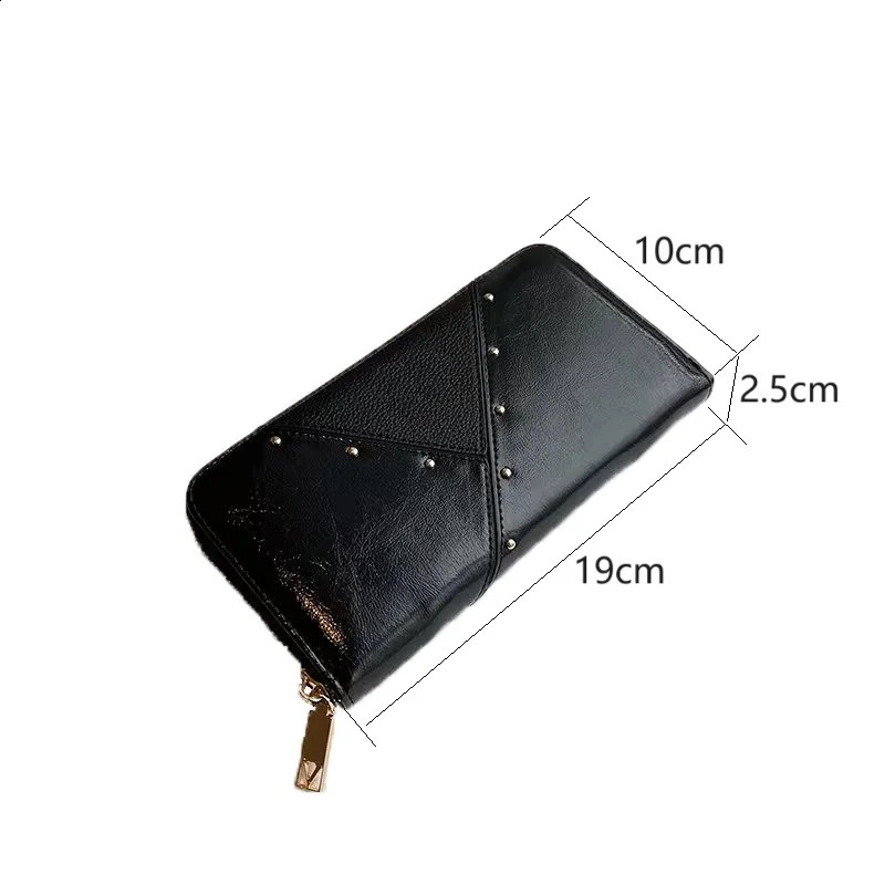 Womens wallets large-capacity handbags zippers multi-functional coin wallets card bags multi-slot wallets and can be 250809