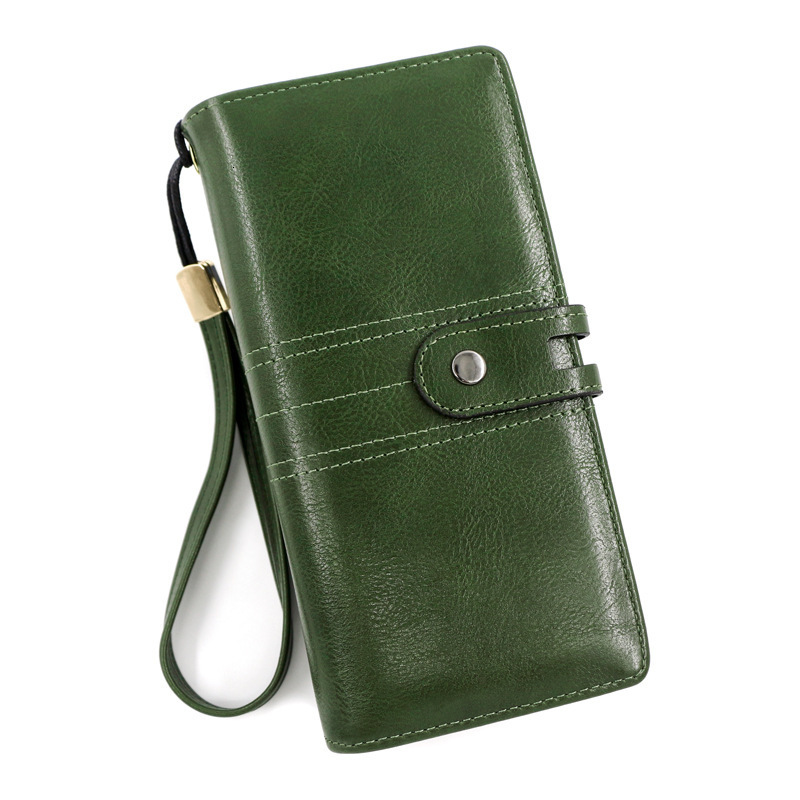 Factory Direct Supply Business Long Wallet Women Fashion Luxury Bag Clutch Large Capacity Wallet PU Ladies Wallet Clutch