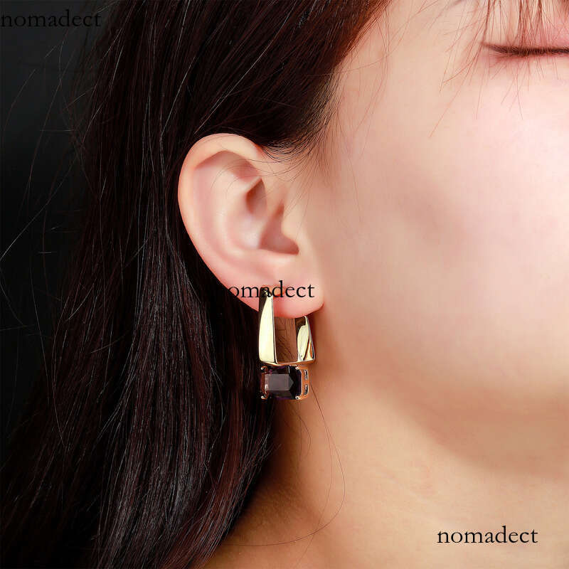 INS Hip-Hop Creative Geometric 3D Multicolor Earrings Personality Studs Gold Australia