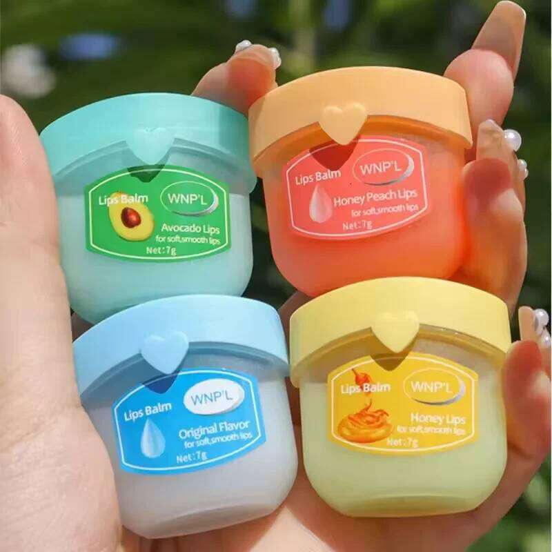 4/6/8pcs Fruit Series Balm Set Moisturizing Refreshing Non-sticky Anti-Cracked Lip Mask Vaseline for Lips Makeup Free shipping