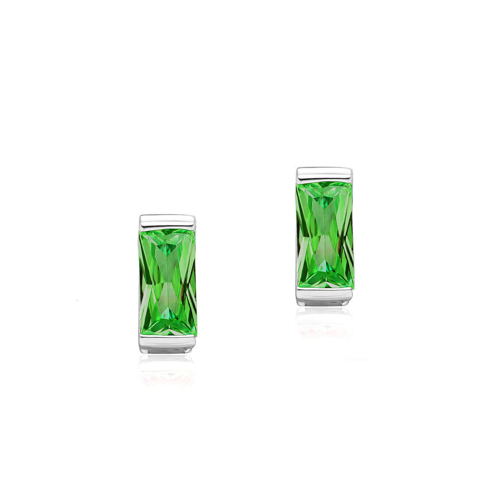 High-Quality Single Tooth Red and Green Vertical Row Large Zirconia Cross Men's Micro-Pave Hip-Hop Lighing Bracelet
