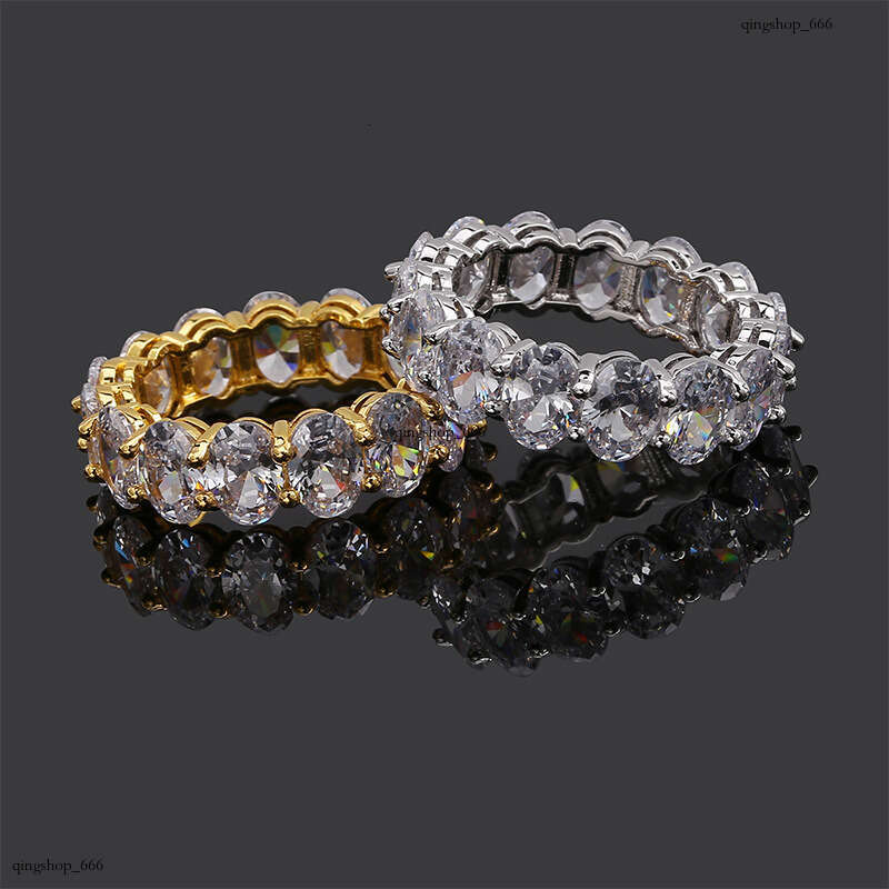Heart-Shaped Zircon Couple Hip-Hop Style Rings HIPHOP RING