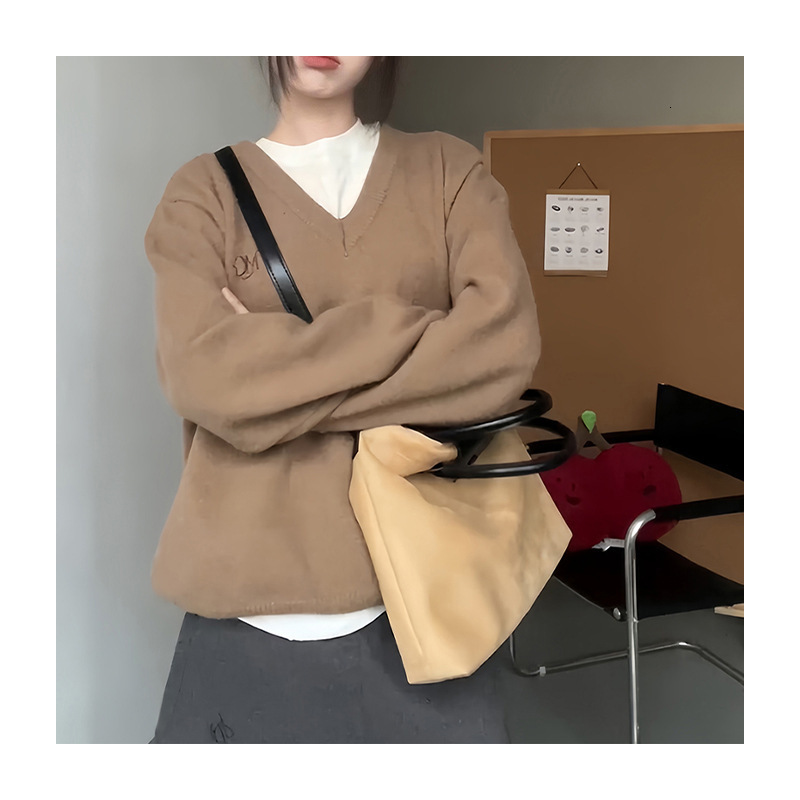 2025 New Matte Velvet Handheld Tote Lazy Style Single Shoulder Crossbody Bag ddmymoon