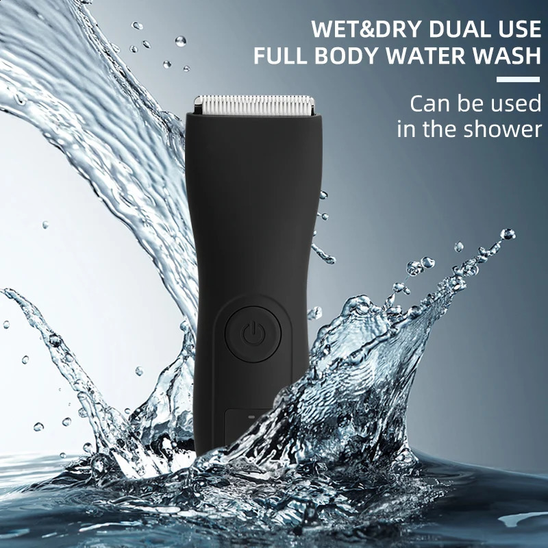 Mens Body Hair Trimmer for Men Balls Women Lady Shaver Hair Removal Bikini Trimmer Groin Body Shaver Groomer Arm Beard Razor 250805
