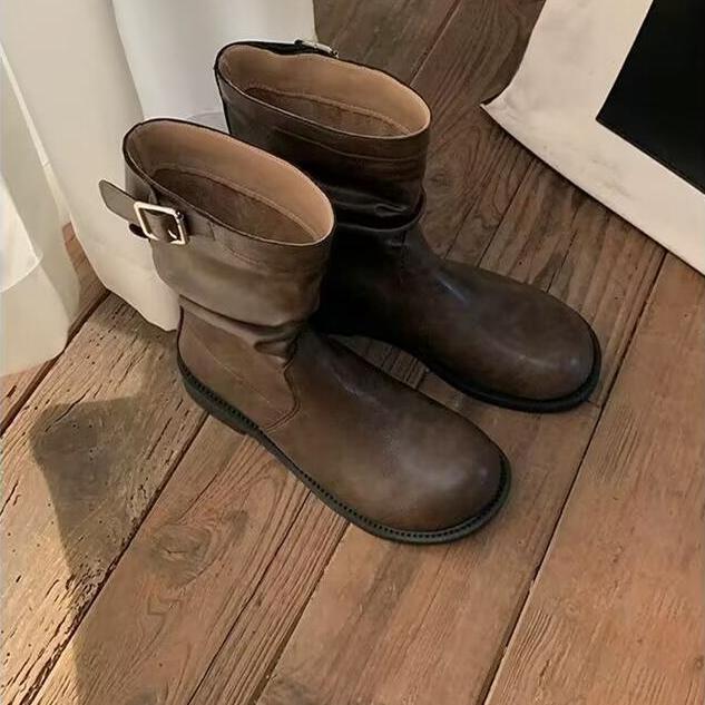 hot Free delivery designer woman cotton boots Martin boots, single boots, British style comfortable thick soled boots
