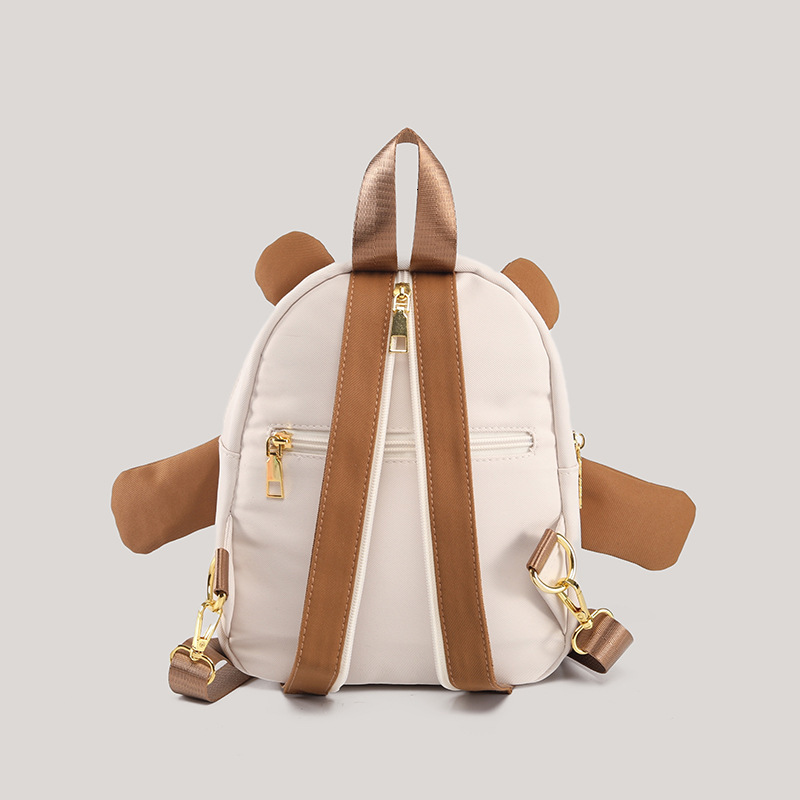 2025 New Cute Cartoon Spring Outing Small Backpack Ins Simple Color-Block Forest Style Student Travel Shopping Mini ddmymoon