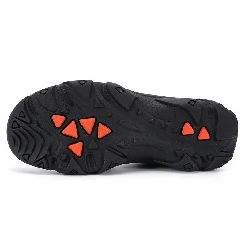 Summer Outdoor Sneakers Breathable Hiking Shoes Genuine Leather Outdoor Hiking Sandals Men Trekking Trail Water Sandals Big Size 250805