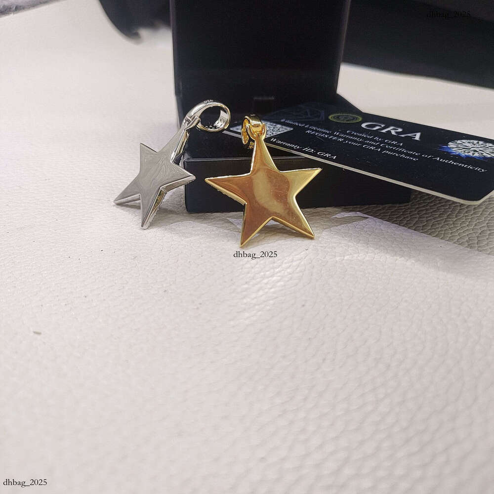 Hiphop New Sier Moissanite Hip Hop Pendant Star Trend Wearable 4MM Tennis Chain
