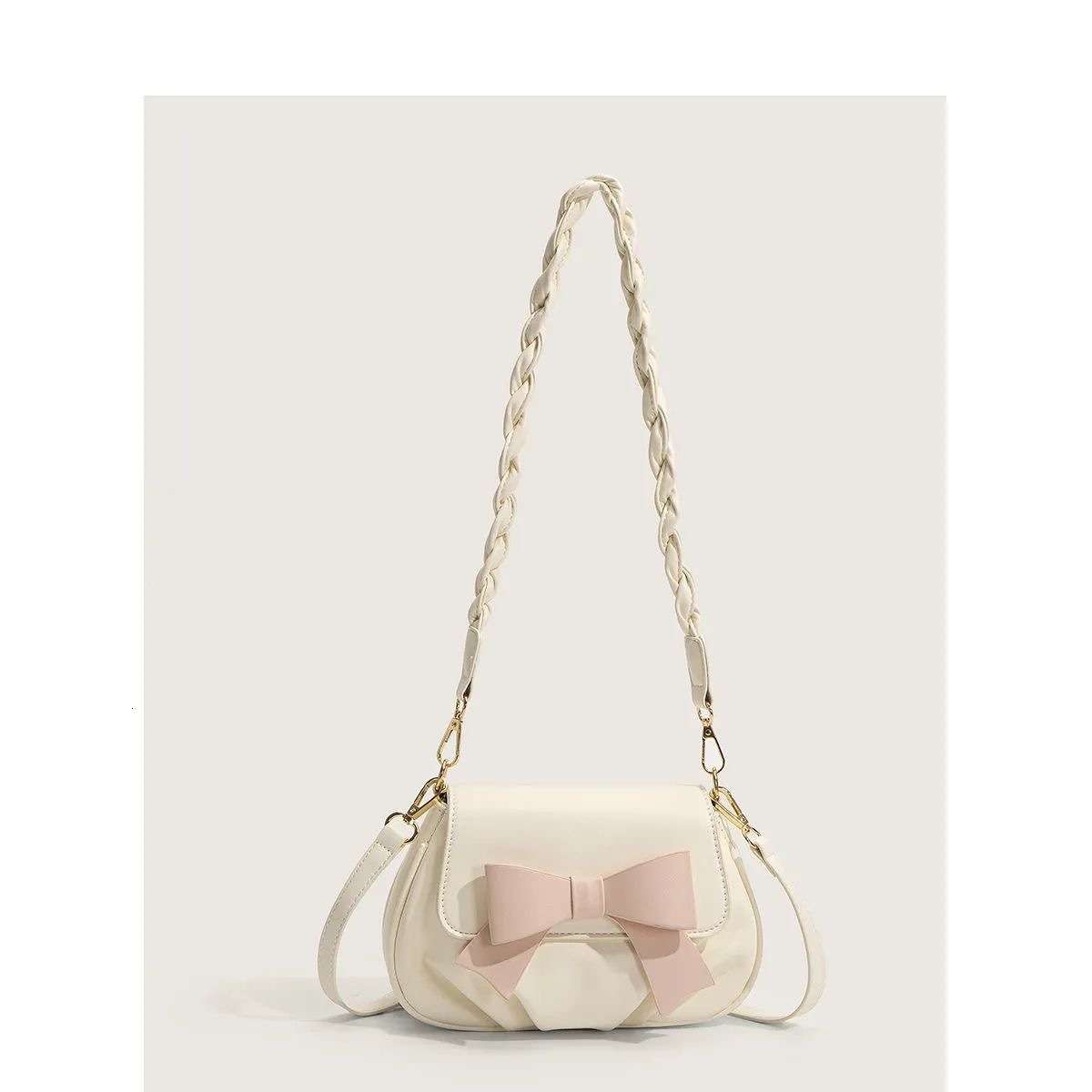 2025 New Women's Versatile Sweet Pleated Cloud Single Shoulder Crossbody Small Bag ddmymoon