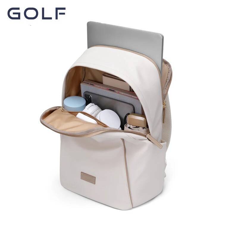 GOLF women's backpack can hold 15 inch computer college style backpack, commuting travel bag, birthday for gift