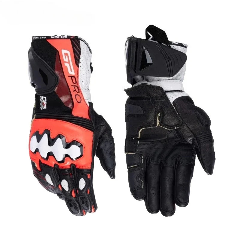 2025 GP PRO R4 Racing Motorcycle Gloves Leather Men Motorcross Gloves Anti Drop Wear-Resistant Moto Glove Cowhide Guantes Moto 250806
