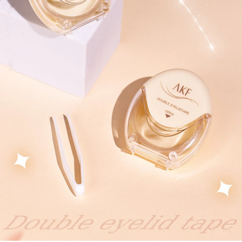 AKF Double Eyelid Patch Invisible Natural Without Trace Durable.makeup Tools Eyelid Tape Eyelid Lifter Strips Eyelid Taping 250807