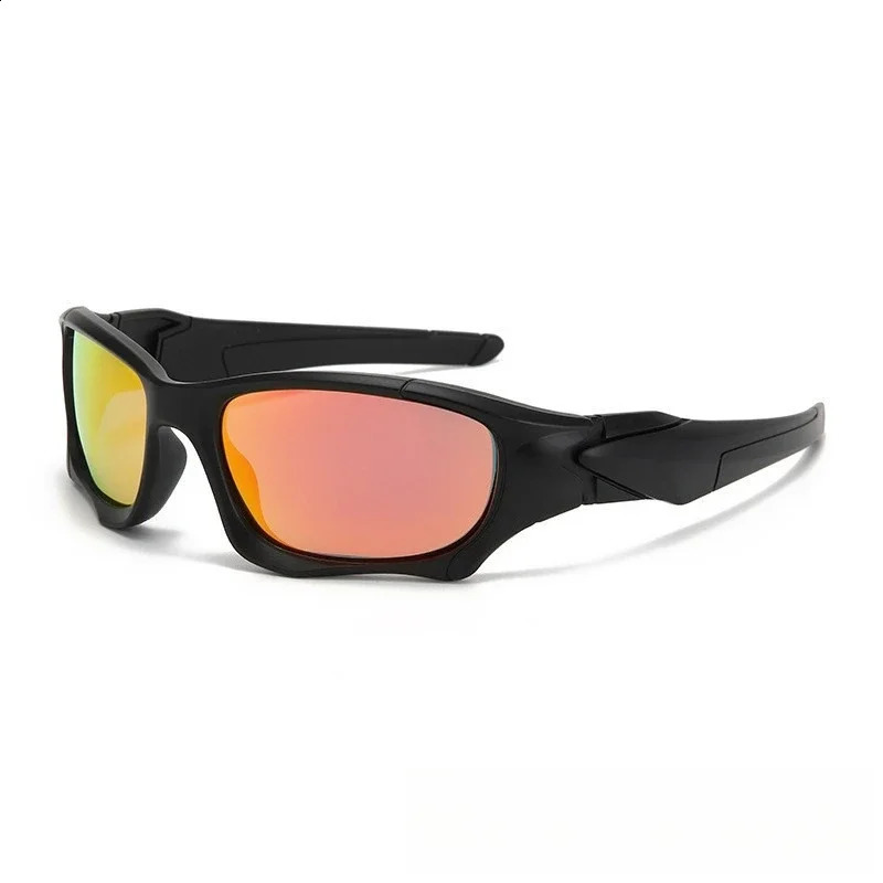 Fashionable and Trendy Sports Sunglasses with High-end Feel Outdoor Windproof Sand Proof and UV Resistant Glasses UV400 250805