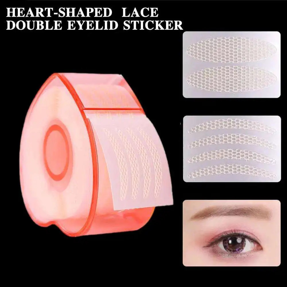 Natural Invisible Double Eyelid Stickers Fold Eyelid Stripes Eyelid Tapes Eye Lift Clear Beige Color Big Eyes Women Beauty Tools 250807