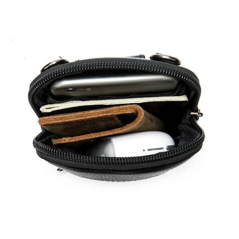 Casual Genuine Leather Messenger Bags Mens For Men Small Phone Men's Shoulder Male Crossbody Bag