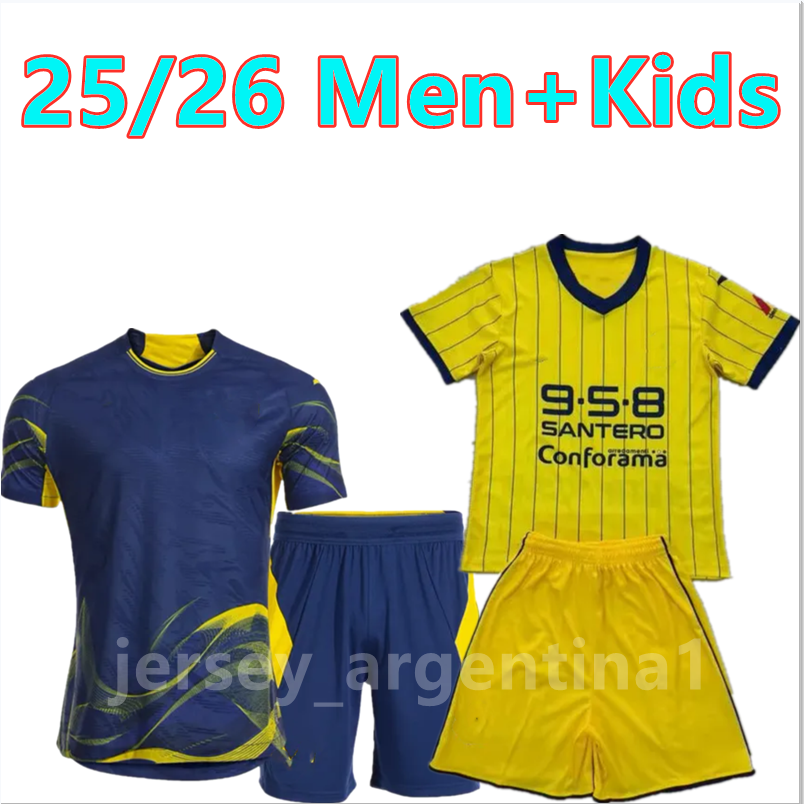 25 26 Hellas Verona Special 120th Anniversary Home Away Soccer Jerseys Kits Football COPPOLA SUSLOV DAWIDOWICZ TCHATCHOUA Uniforms Men kids kit Football Shirt