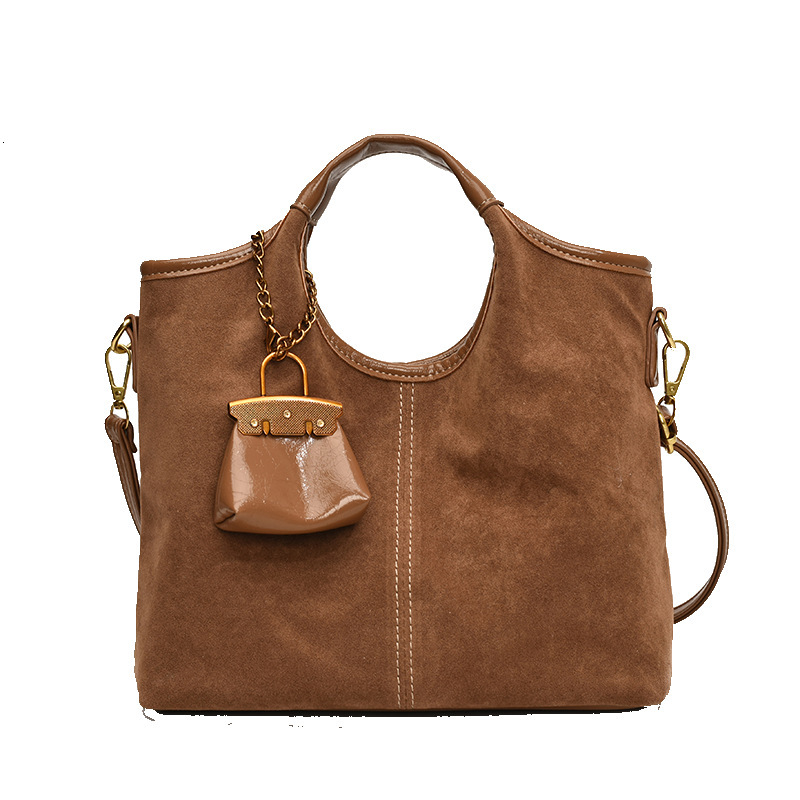 Vintage Leopard Print Women's Bag Designer Bag High-end Luxury Large Capacity Fashionable Handbag Simple Versatile Commuter Luxury Bag Crossbody 