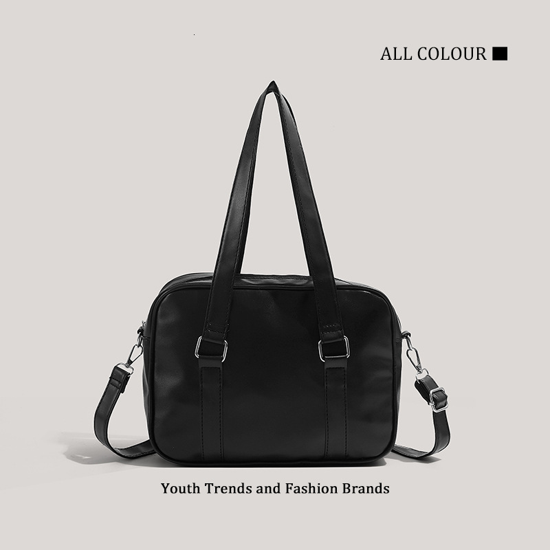 Basic JK Uniform Large Capacity College Handbag Crossbody Shoulder Bag ddmymoon
