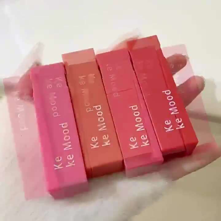 kekemood Matte Lipstick Velvet Brightening Long-lasting Pigmented Moisturizing Lip Gloss Free shipping