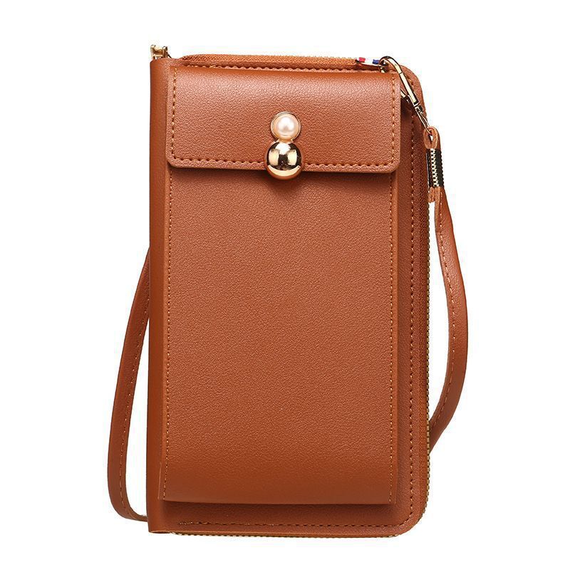 Luxury Bag 2025 New Korean And Japanese Style Phone Bag For Women, Crossbody Mini Bag, Vertical Style, Multiple Card Slots, Card Holder, Coin Purse, S