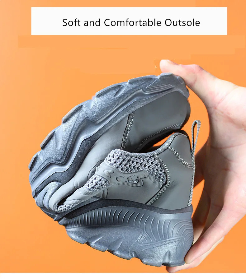 summer safety sneakers white safety work shoes for men work breathable shoes comfortable woman safety shoes plastic toe cap boot 250805