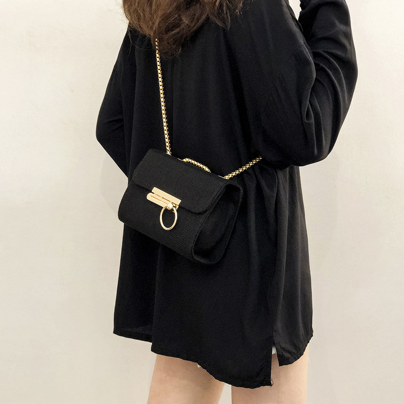 Free Shipping Designer Luxury Bag Bag 2025 New Korean Style Summer Women's Bag Fashionable Trendy Chain Crossbody Bag Ins Style