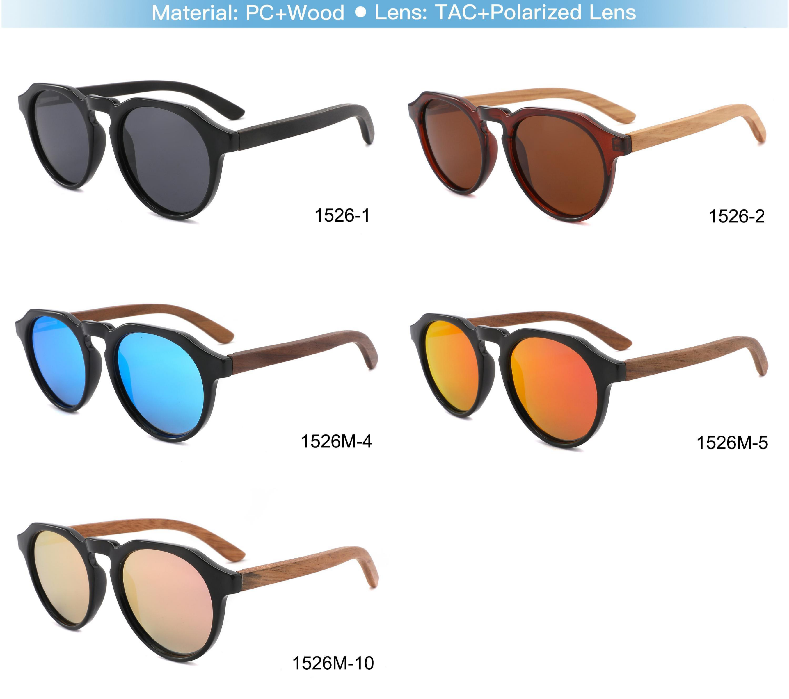 Modern round sunglasses chic titanium frames ladies gentlemen polarized high-quality lenses UV protection flexible hinges daily wear shopping pj2