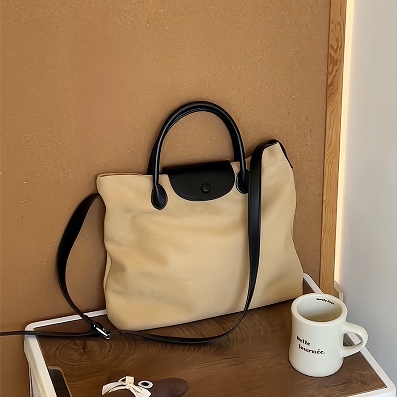 2025 New Matte Velvet Handheld Tote Lazy Style Single Shoulder Crossbody Bag ddmymoon