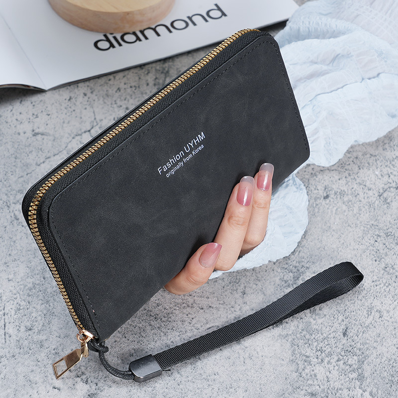Women's Handheld Long Wallet 2025 New Luxury Bag Korean Style Handbag Multi-functional Card Holder Phone Bag Coin Purse Women's Wallet