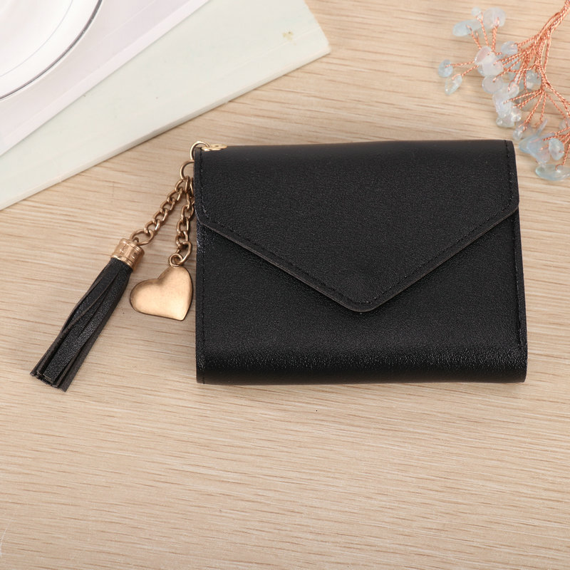 Luxury Bag New Solid Color Phone Bag Short Women's Card Holder 2025 Four Seasons Simple Versatile Coin Purse Pendant Wallet For Women