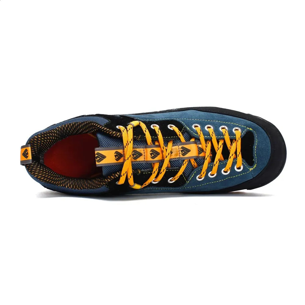 Fashion Waterproof Hiking Shoes Mens Climbing Shoes Anti-collision Fashion Outdoor Casual Lace-up Sneakers 250805