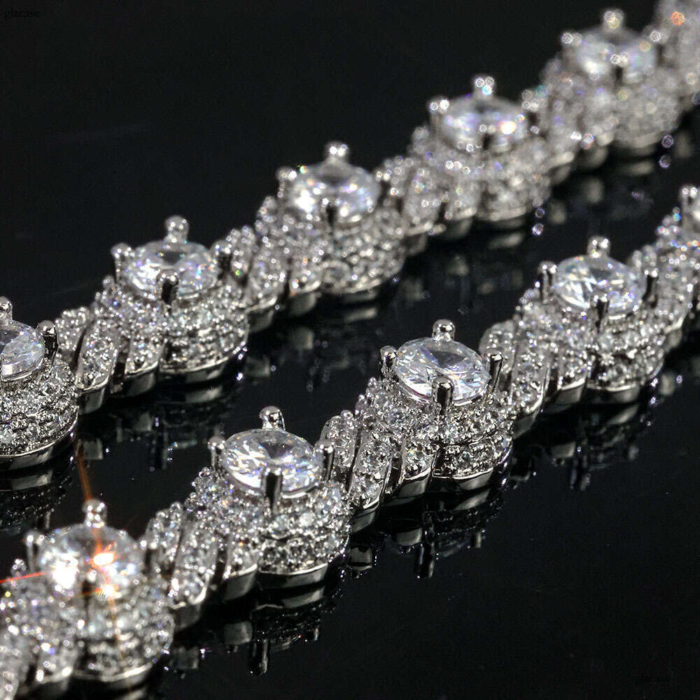Hip Hop 7.5mm Round Bead Cuban Chain Men's Jewelry Accessories Niche Light Necklace