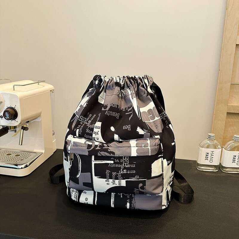 Designer Bags Backpack Large Capacity Double Shoulder Unisex Trendy Graffiti Student Bag For Middle And High School Students