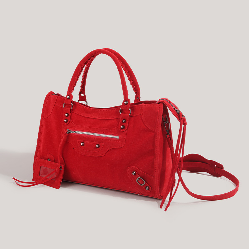 Paris Hot Girl for Women 2025 New Red Large Capacity Tote High-end Bag ddmymoon