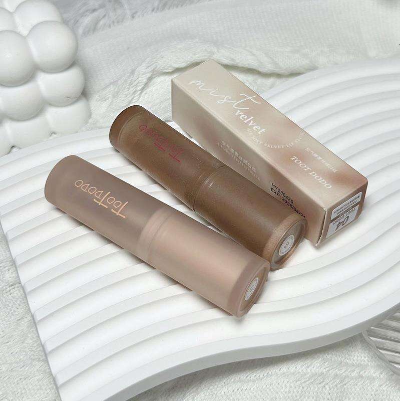 Toot ~ Air Velvet Enhances Complexion Long-lasting Non-transfer Soft Mist Matte Nude Lipstick Free shipping