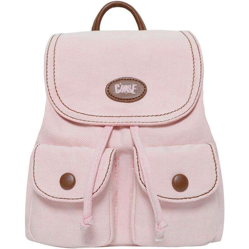 Denim Canvas 2025 Summer New Bag Niche Design Women's Mini Backpack Single And Double Shoulder Use