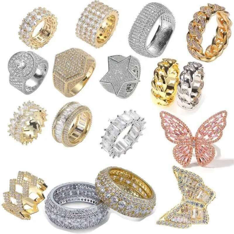 Sterling Sier VVS Moissanite Dia dia rings for men moissanite ring