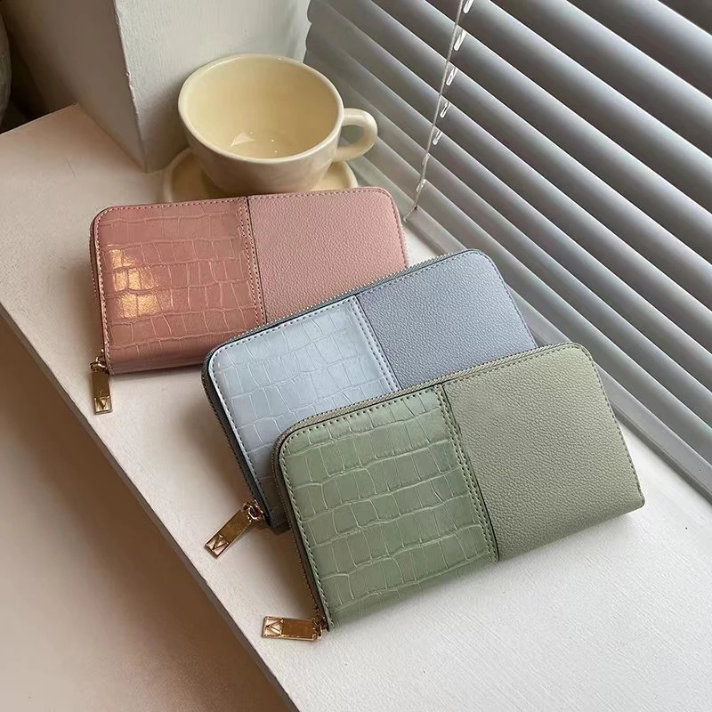 Womens wallets large-capacity handbags zippers multi-functional coin wallets card bags multi-slot wallets and can be 250809