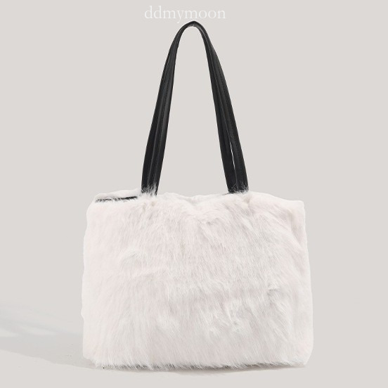 Shoulder for Women 2025 New Plush Simple Handbag High-end Tote Bag ddmymoon