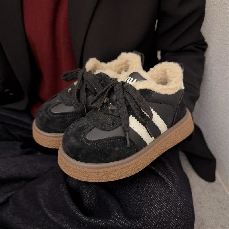 Free shipping designer Boots Winter girls fashionable casual sports cotton shoes student snow boots childrens shoes comfort