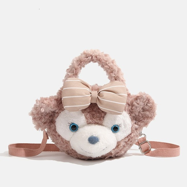StellaLou and Shelly Rose Handbag Cute Plush Cartoon Shoulder Crossbody Bag ddmymoon
