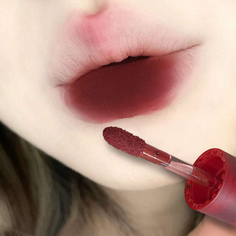 Sunset Matte Gloss Velvet Soft Mist Non-Stick Cup Brightening Lip Mud Student Lipstick TikTok Free shipping
