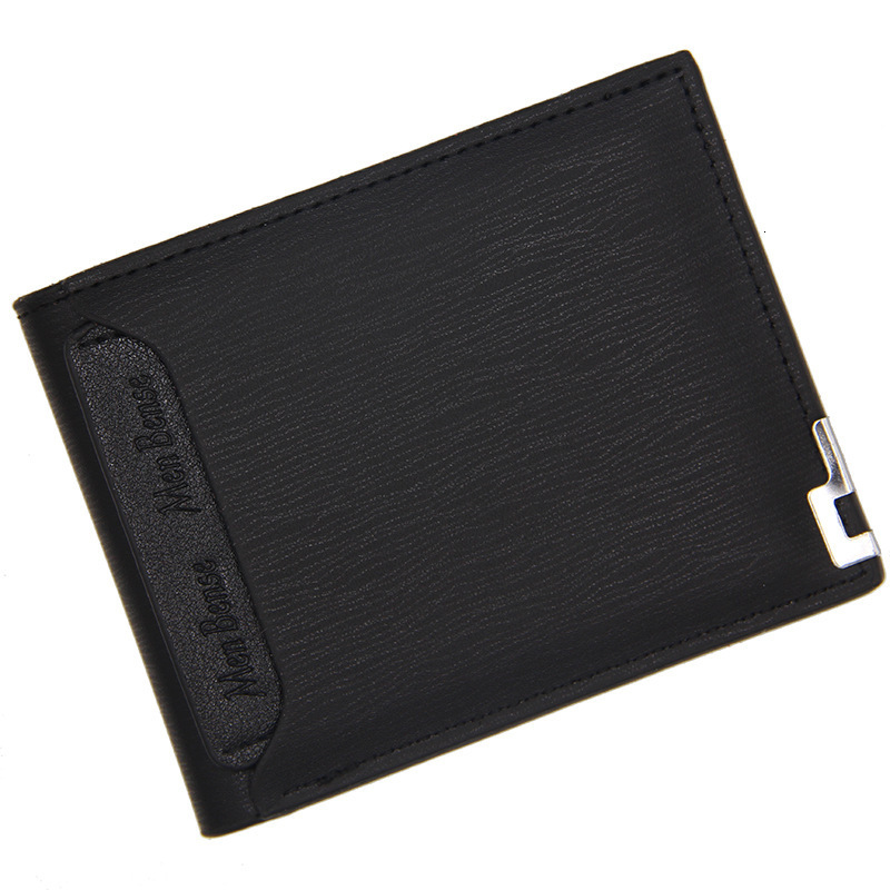 Menbense New Men's Wallet Short Multi-functional Fashion Casual Iron Luxury Bag Edge Card Holder Wallet Direct From Manufacturer