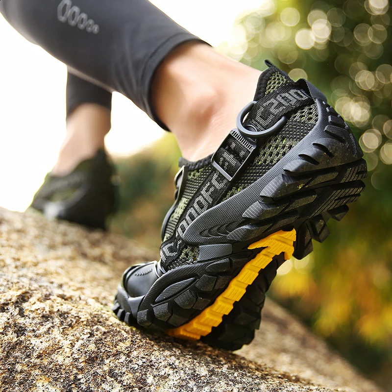 Summer Hiking Shoes Unisex Wading Shoes Mens Water Hiking Boots Women Aqua Shoe Mountain Climbing Quick-Dry 250805