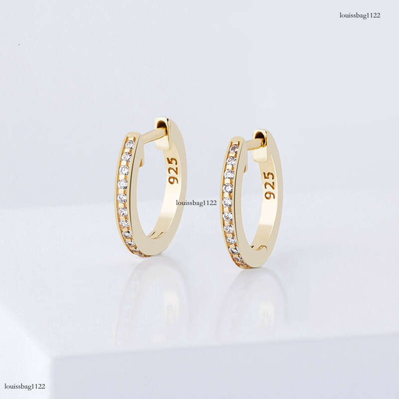 New Style Jewelry Iced Out VVS Zircon Hip Hop Trendy Unisex Earrings Gold Australia