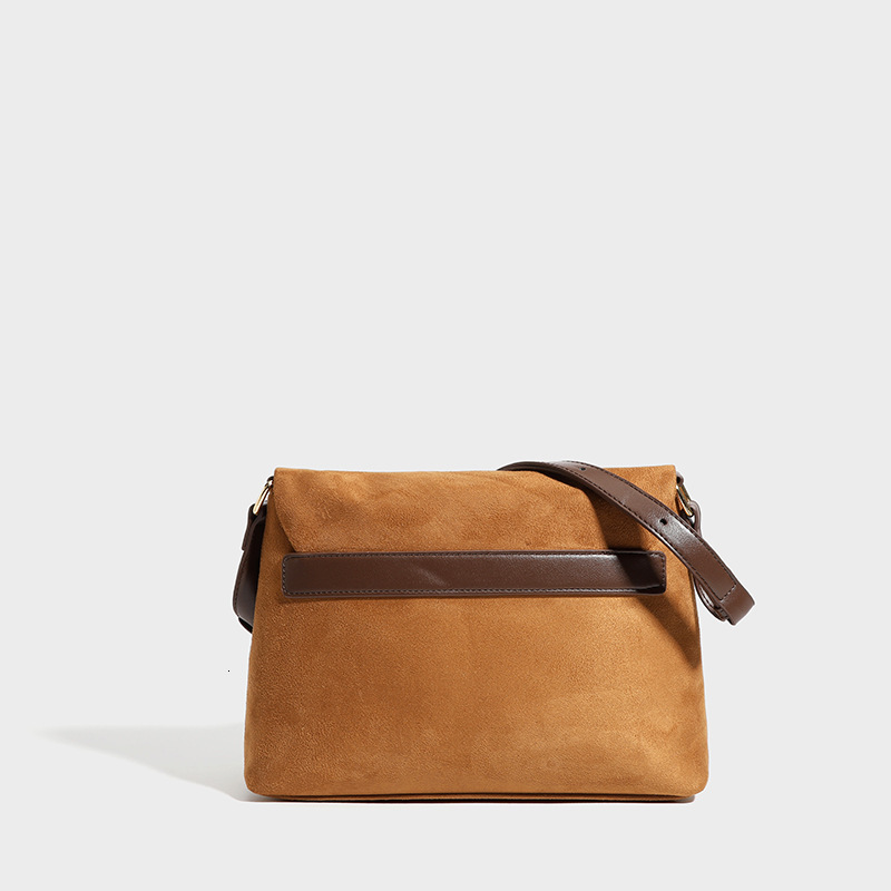 2025 Niche Suede Single Shoulder Crossbody Design New Messenger Bag ddmymoon