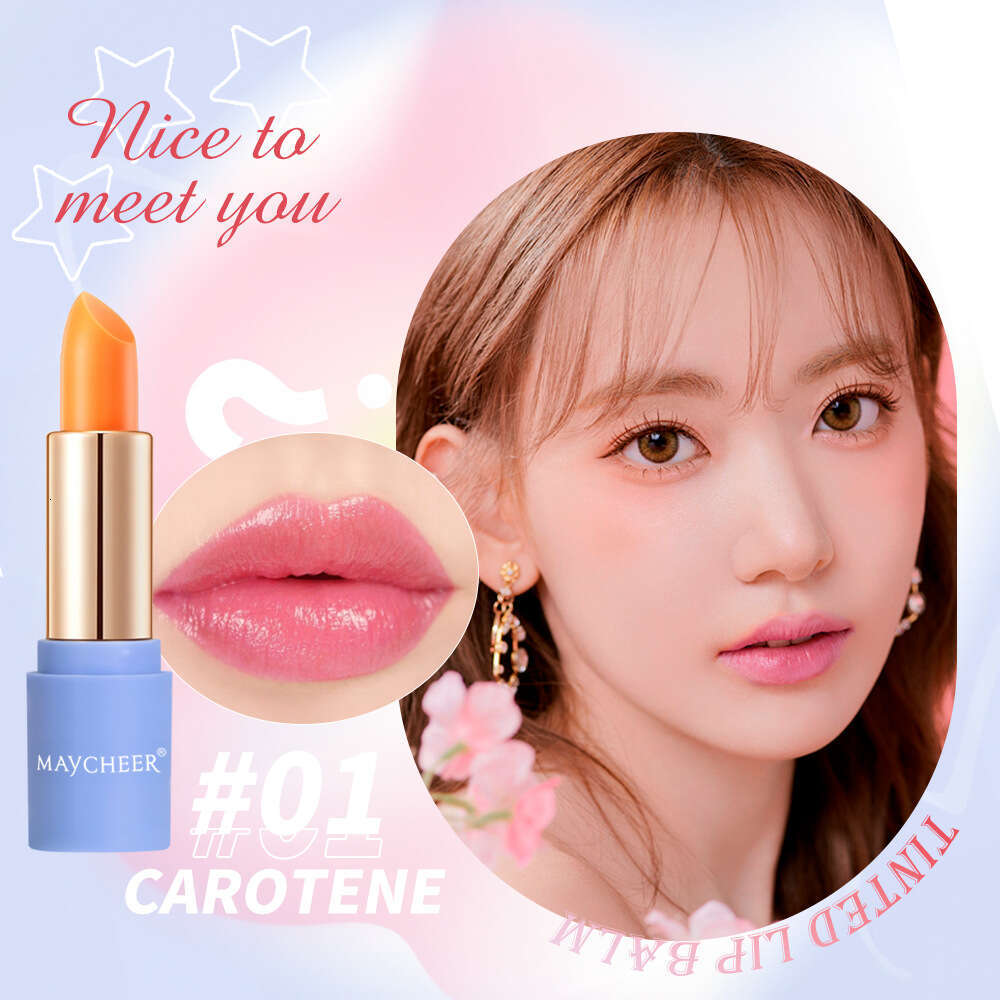English Version MAYCHEER Color-Changing Lipstick Black Lip Balm Moisturizing Hydrating Natural Look Whitening Free shipping Free shipping